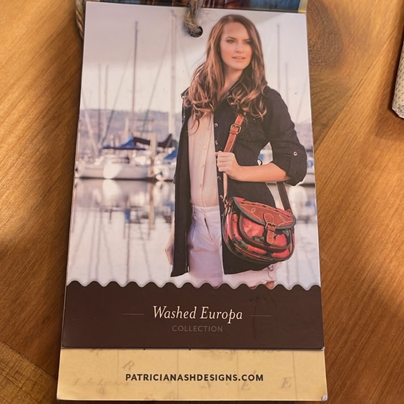 Patricia Nash washed Europa Chios crossbody saddle bag - Picture 11 of 11